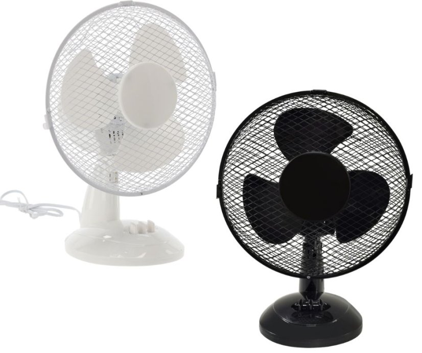 Stolový ventilátor s výkonom 25W