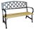 Градинска пейка 120 x 56 x 85 cm