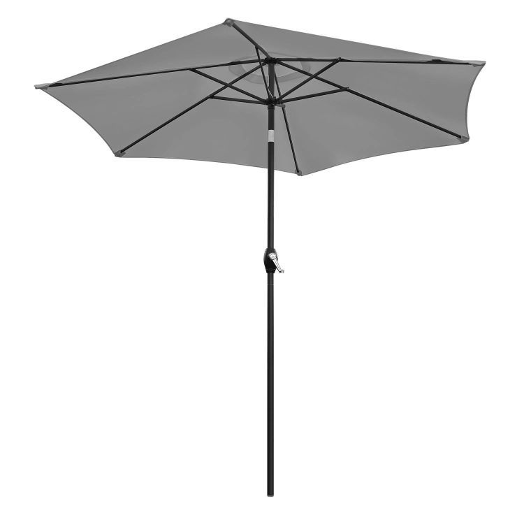Skládací slunečník s naklápěním - 210 cm