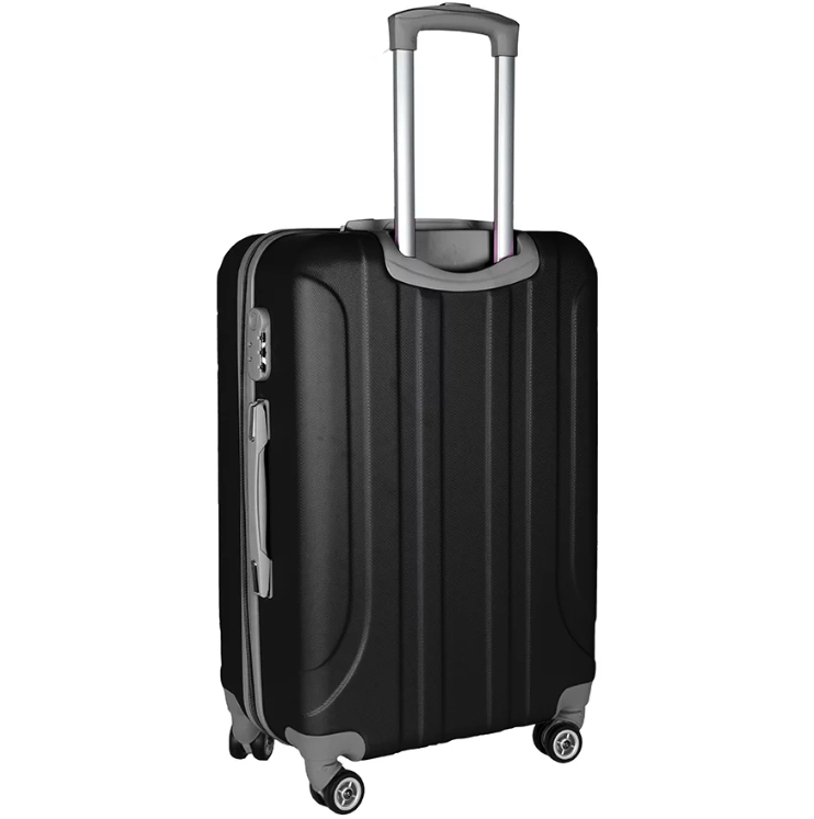 Valigia nera con dimensioni 65 x 39 x 24 cm - 56l