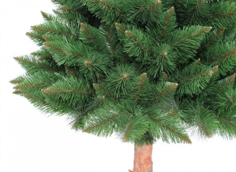 Gyönyörű karácsonyfa törzsével 190 cm