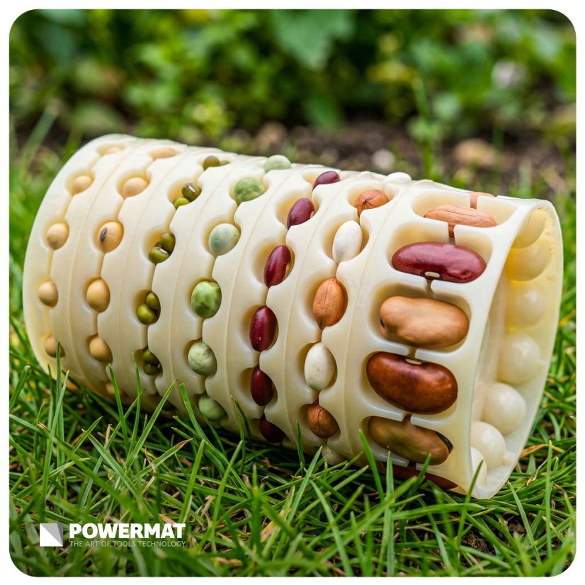 Ruční secí stroj - nastavitelný výsev, zásobník 3,7 kg