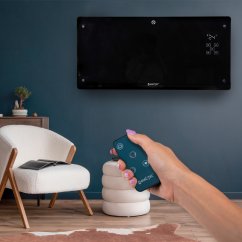 Încălzitor electric cu convector din sticlă MALTEC CH7000DWB