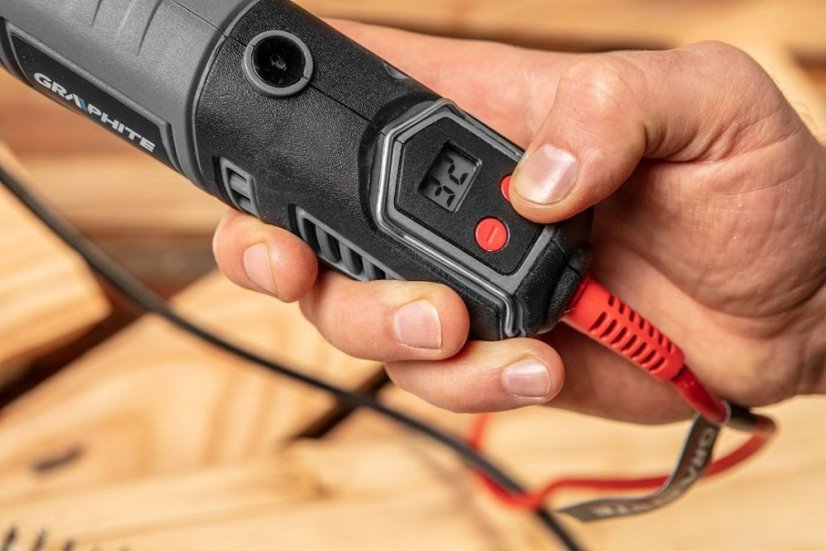 Mini smerigliatrice con potenza di 170W 59G019 GRAPHITE