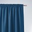 Krásny modrý záves Aura so zavesením na riasiacu pásku 180 x 250 cm Krásny modrý záves Aura so zavesením na riasiacu pásku 180 x 250 cm