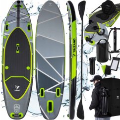 Napihljiv SUP paddleboard z dodatki in sedežem