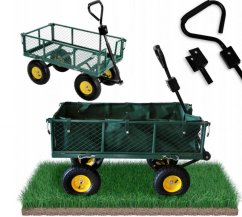 Garten-Trolley 2in1 in grün 