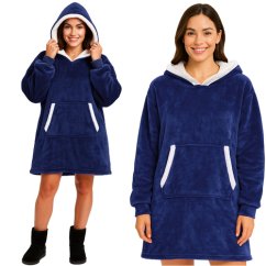 Oversize mikina s kapucňou – univerzálna veľkosť
