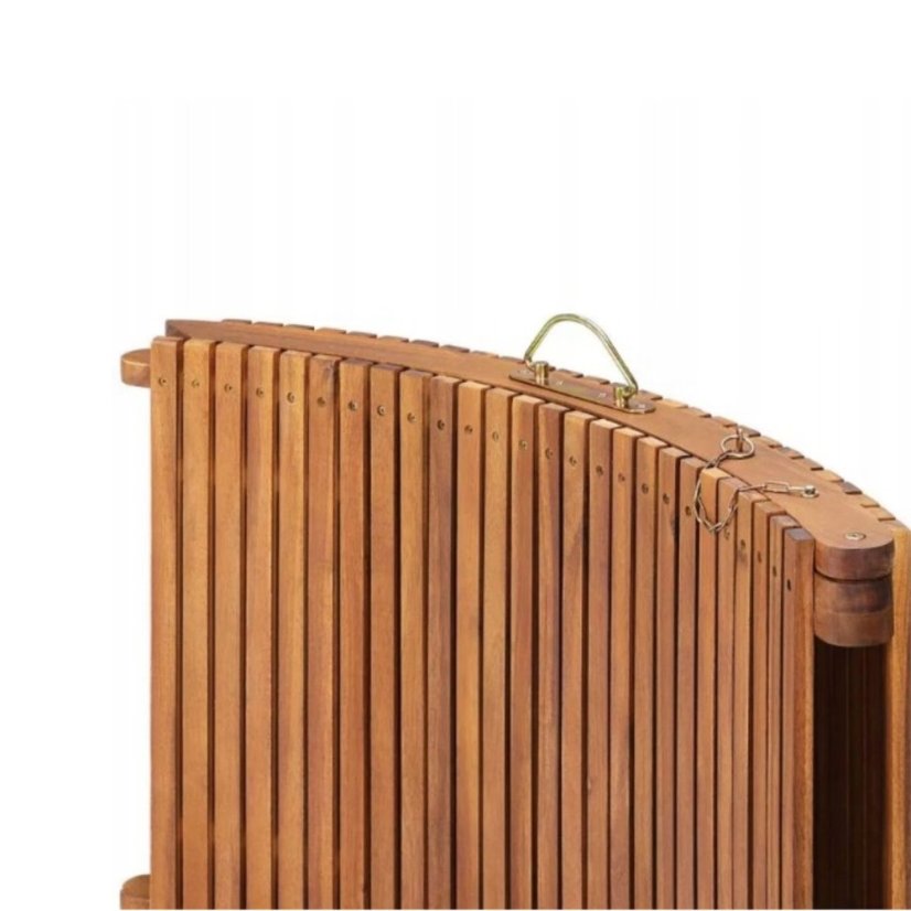 Klappbare Holzliege aus Akazienholz