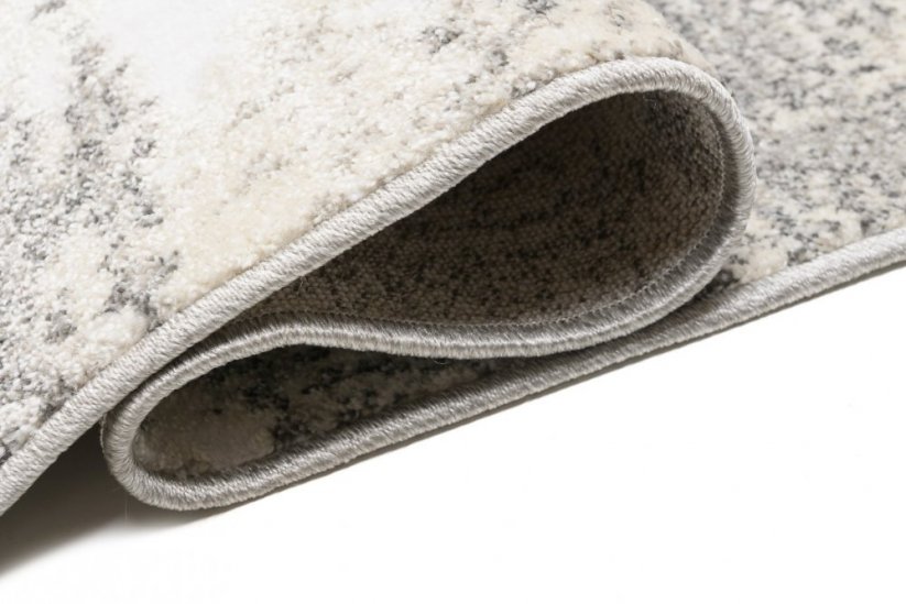 Covor de design crem cu model gri deschis - Dimensiunea covorului: Lăţime: 140 cm | Lungime: 200 cm