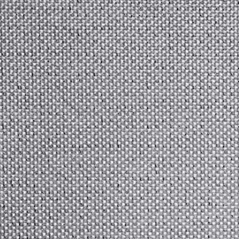 Siva in srebrna zavesa za kroge, prepletene s srebrno nitjo 140 x 250 cm