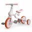 Kinderfahrrad, Fahrrad in rosa Ecotoys 4in1