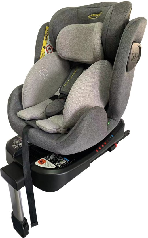 SUMMER BABY COMO scaun auto pivotant - negru