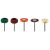 Accesorii pentru mini polizor, perii de lustruit, set de 12 55H080 GRAFIT