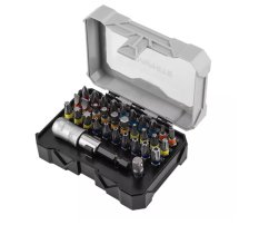 GRAPHITE Bit-Set 32-teilig - der Allrounder für Heimwerker
