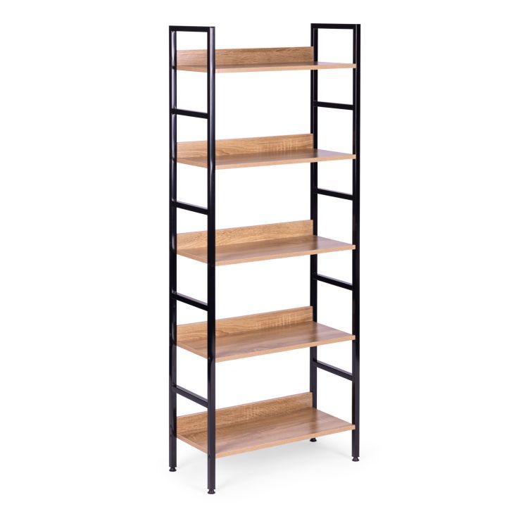 Raft rustic elegant cu 5 rafturi