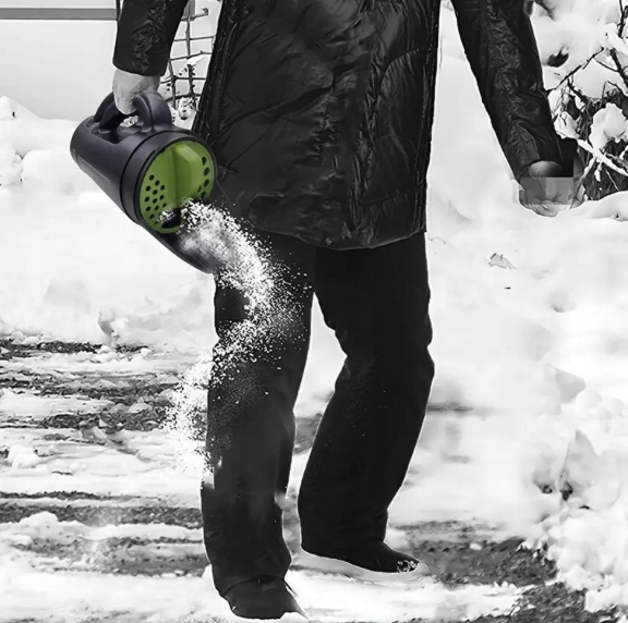 Instrument de împrăștiere manuală 2,5 l - pentru îngrășăminte, semințe, sare și nisip