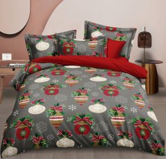 Vianočné bavlnené obliečky s farebným motívom