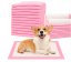 Tappetino igienico super assorbente per animali domestici - rosa 100 pz.
