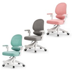 Ergonomická otočná detská herná stolička na kolieskach
