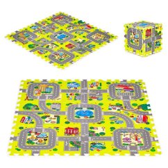 Hab puzzle szőnyeg - biztonságos játékfelület a kisgyermekek számára