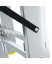 Viacúčelový hliníkový rebrík, 3 x 7 priečok a nosnosť 150 kg Viacúčelový hliníkový rebrík, 3 x 7 priečok a nosnosť 150 kg