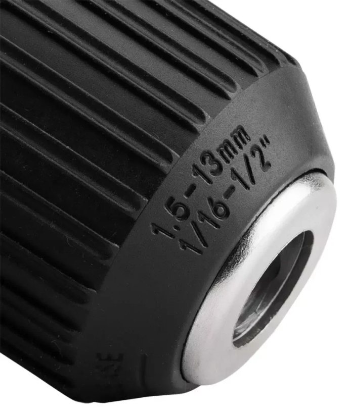 GRAPHITE gyorsbefogó tokmány 2–13 mm, 1/2"–20 UNF, kulcs nélküli