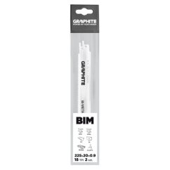 GRAPHITE 57H953 Orrfűrészlap 225 mm 2 db