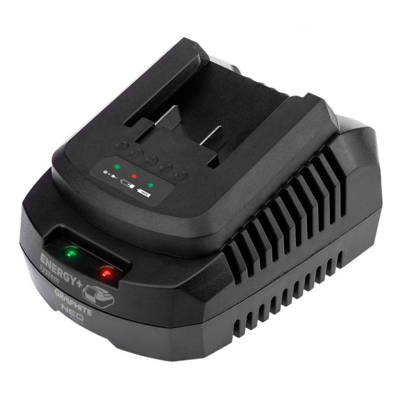 Nabíječka baterií ENERGY+ 58G002-1 GRAPHITE