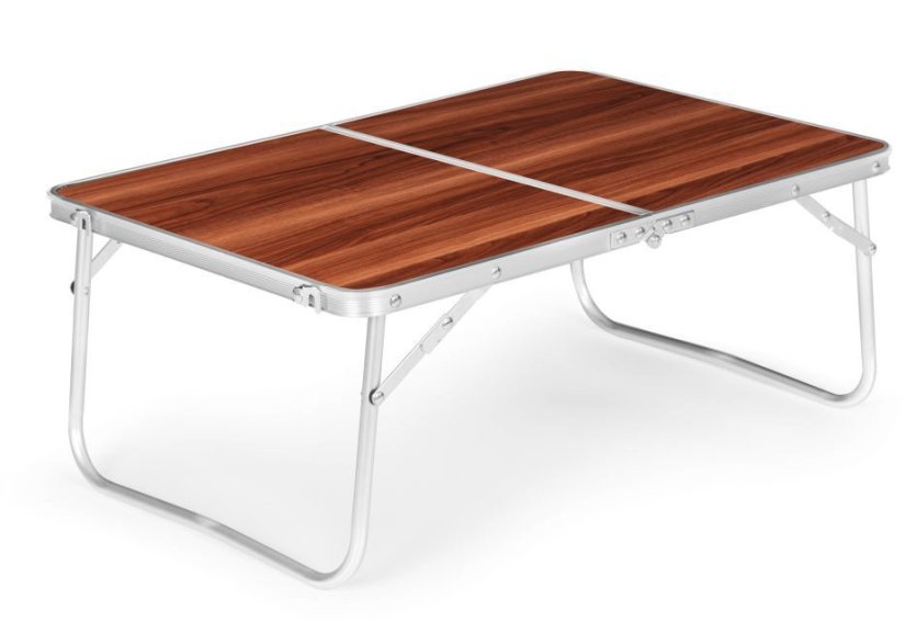 Skladací cateringový stôl 60x40 cm s imitáciou dreva