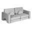 Großes modulares Kindersofa - grau