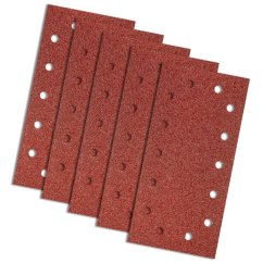 Șmirghel Velcro 115 x 230 mm, K40, 5 buc, cu găuri 55H720 GRAPHITE