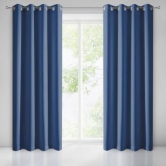 Tenda monocolore blu scuro