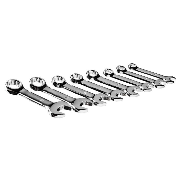 Set de 8 chei combinate scurte 09-791 NEO