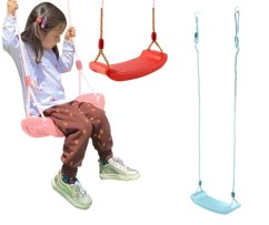 Kinder-Gartenschaukel an Seilen