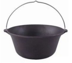 Kotlík v černé barvě o objemu 14,5l