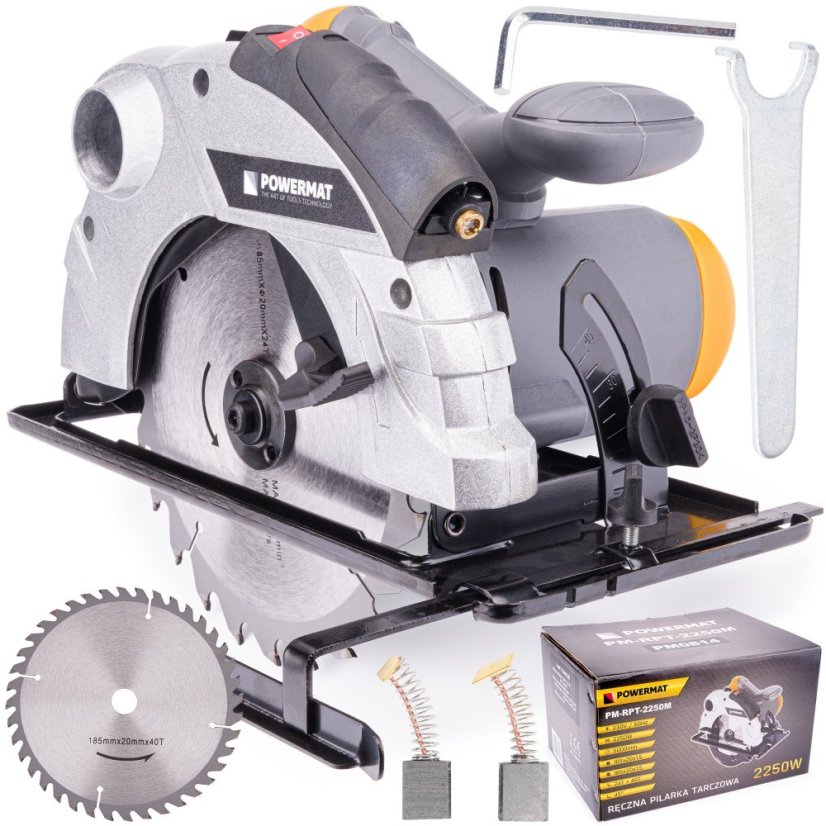 Ručná kotúčová píla s výkonom 2250W PM-RPT-2250M 185mm