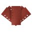 Carta vetrata velcrata 115 x 230 mm, K240, 5 pezzi, con fori 54H007 GRAFIT Carta vetrata velcrata 115 x 230 mm, K240, 5 pezzi, con fori 54H007 GRAFIT