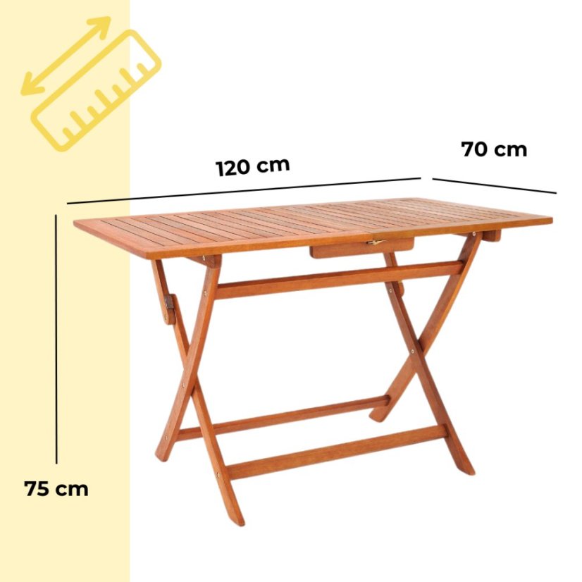 Sydney Komfort 4 személyes akácfából készült kerti bútor szett