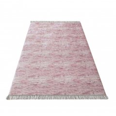 Розово кухненско килимче с водоустойчиво покритие