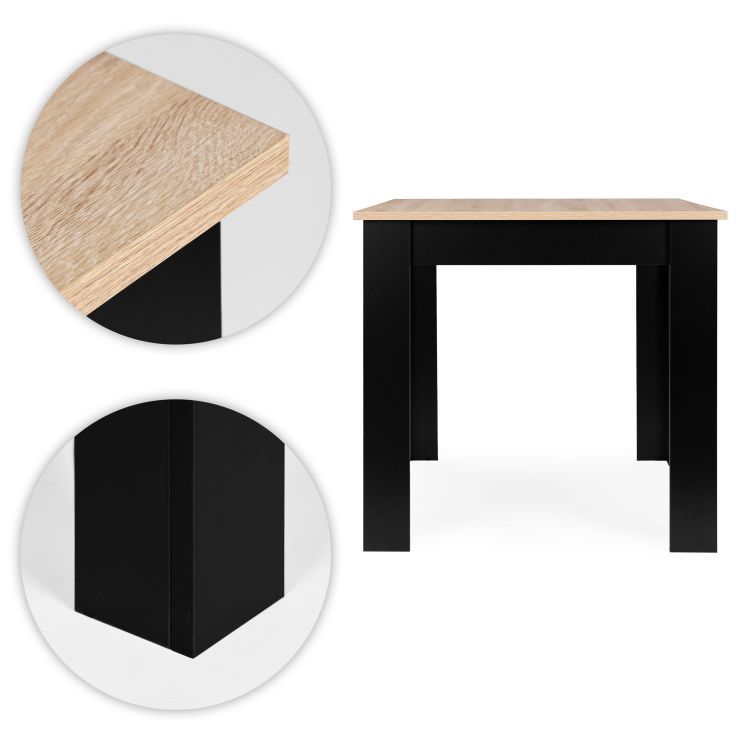 Kuchyňský a jídelní stůl 120 x 80 cm pro 4 osoby