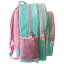 Dekliška tridelna šolska torba z motivom LAMA