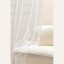Tenda morbida color crema Maura con nastro per appendere 140 x 280 cm