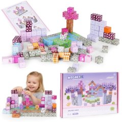 Cubi magnetici - Set di cubi magnetici da 140 pezzi