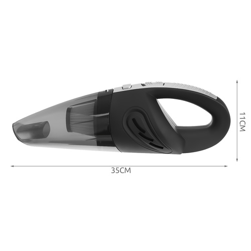 Aspirator auto fără fir cu ciclon, portabil - 2600 mAh, cu accesorii