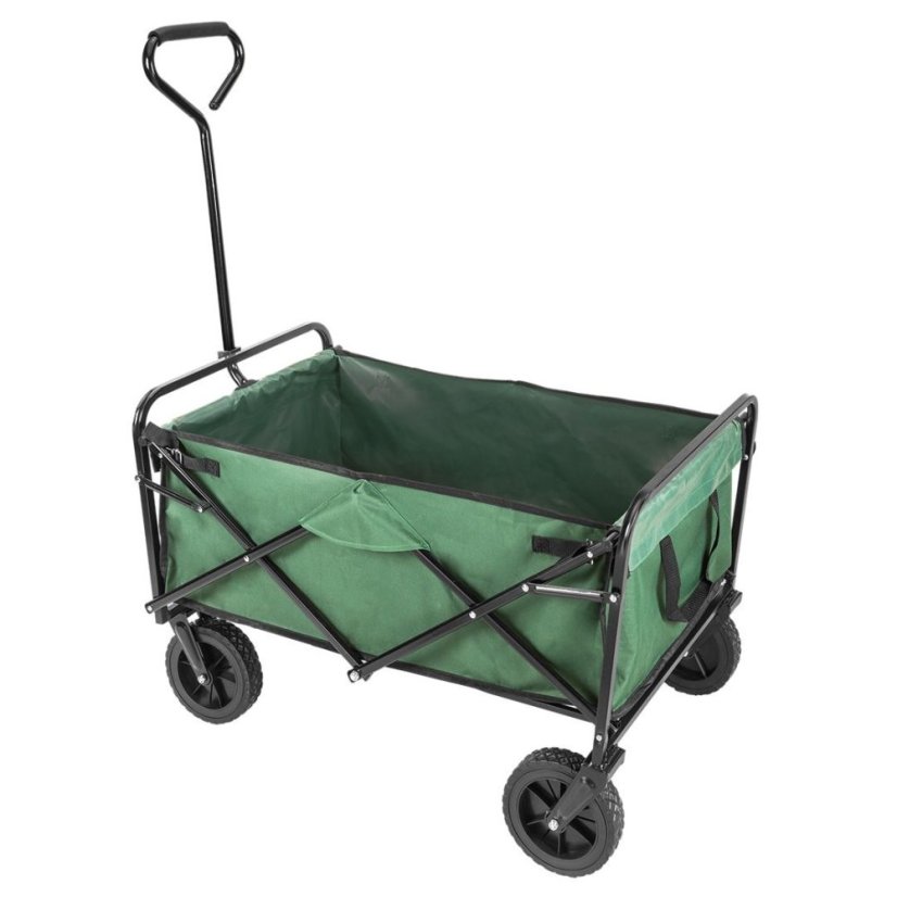 Skládací vozík NEO TOOLS – nosnost 80 kg, otočná kolečka 20 cm