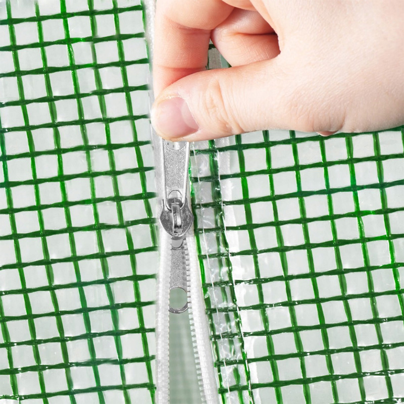 UV plachta na fóliovník s otvormi na dvere a okná bez konštrukcie 2x3m