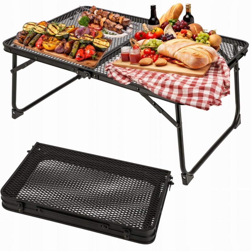 Skladací kempingový stôl – praktický a kompaktný