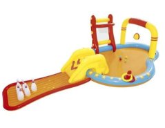 Kinderwasserspielplatz mit Kegelbahn Bestway