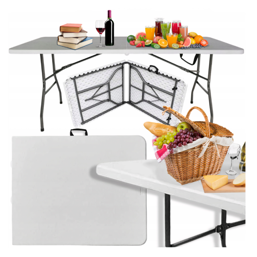 Skládací cateringový stůl do zahrady